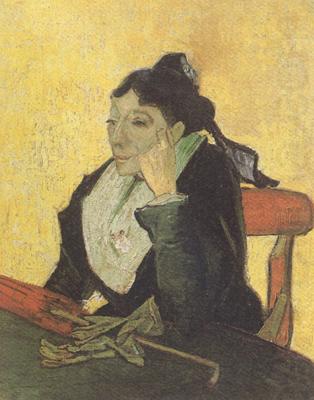 Vincent Van Gogh L'Arlesienne:Madame Ginoux wtih Books (nn04) china oil painting image